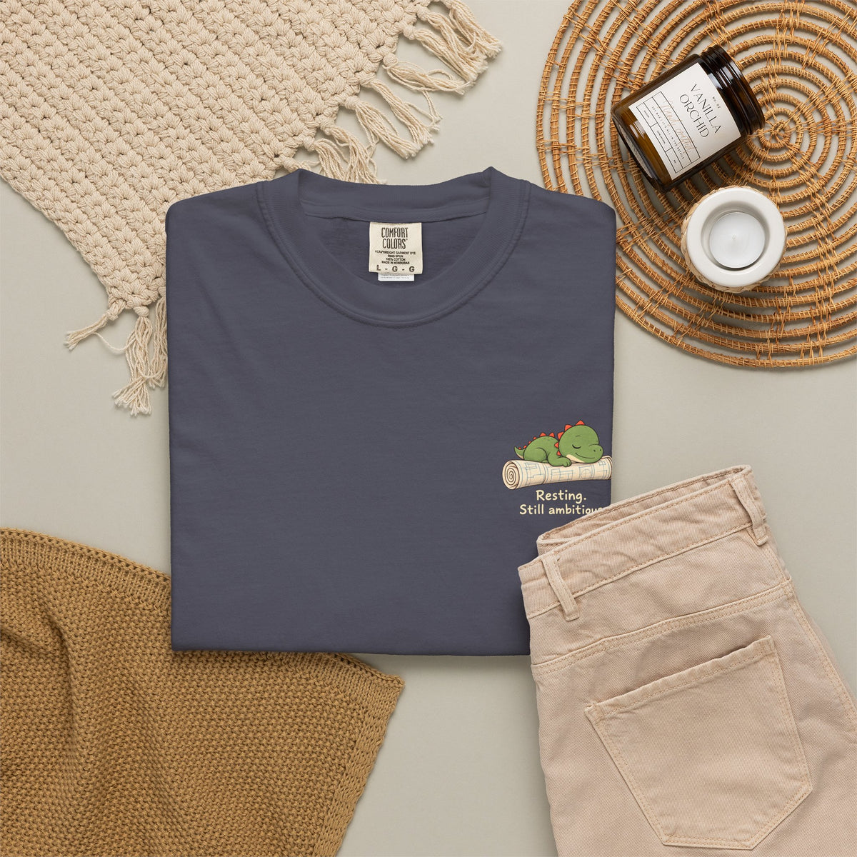 Resting. Still Ambitious. — Comfort Colors Tee