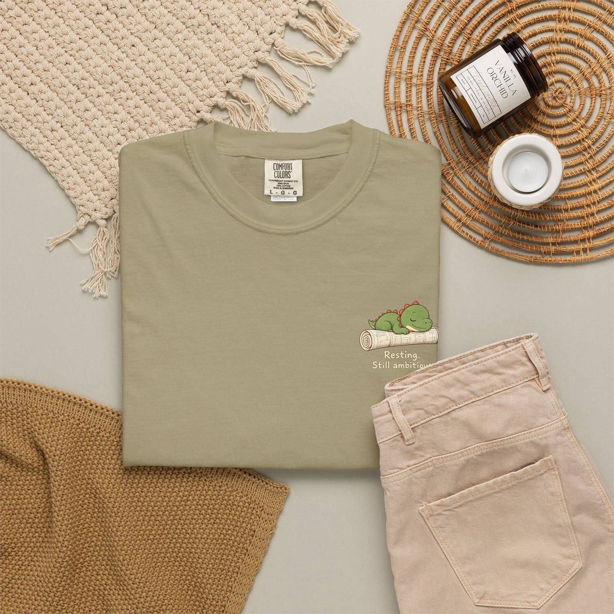 Resting. Still Ambitious. — Comfort Colors Tee