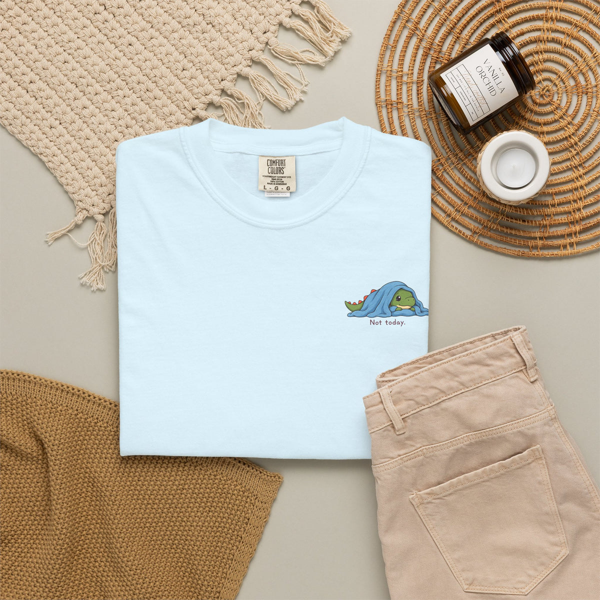 Not Today — Comfort Colors Tee