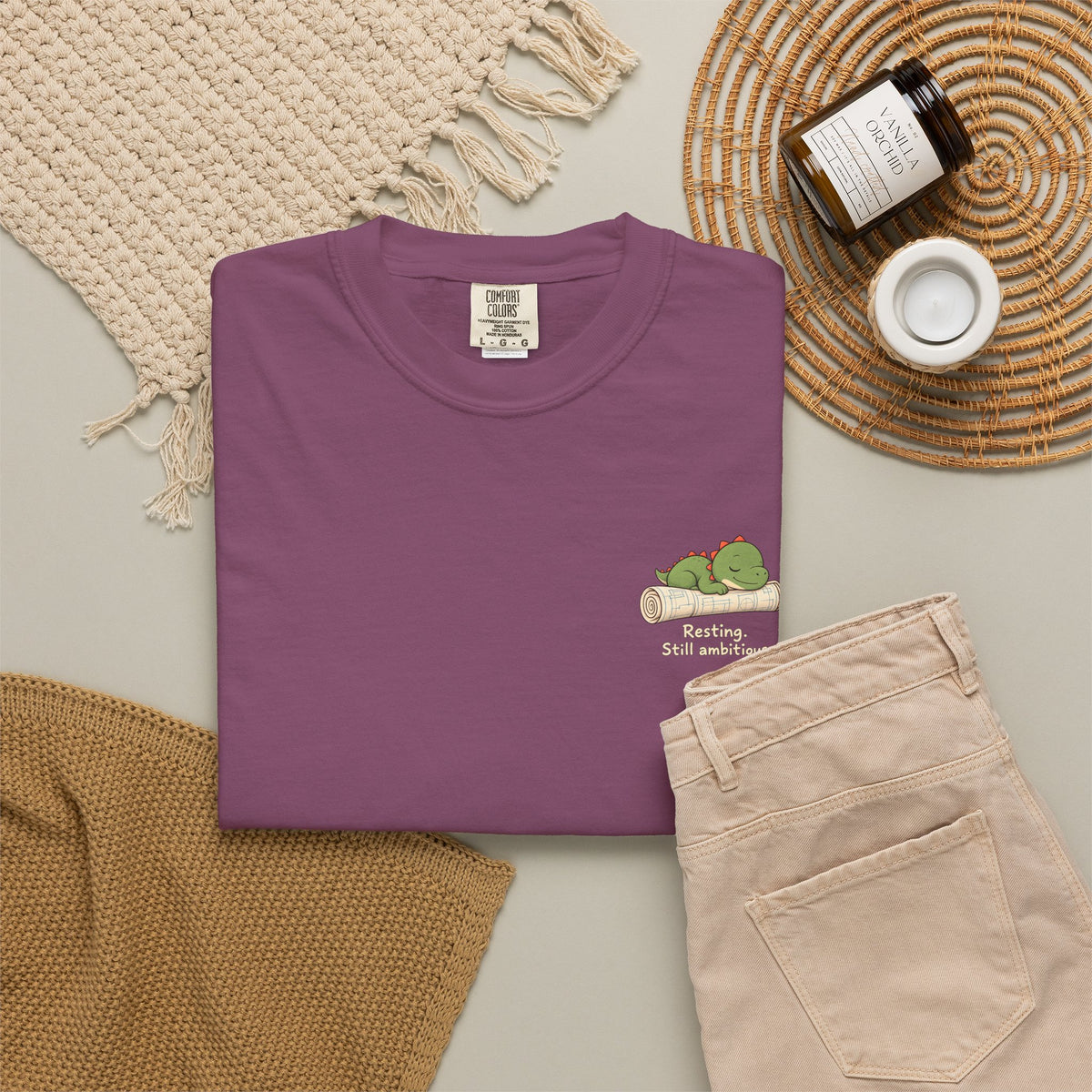 Resting. Still Ambitious. — Comfort Colors Tee