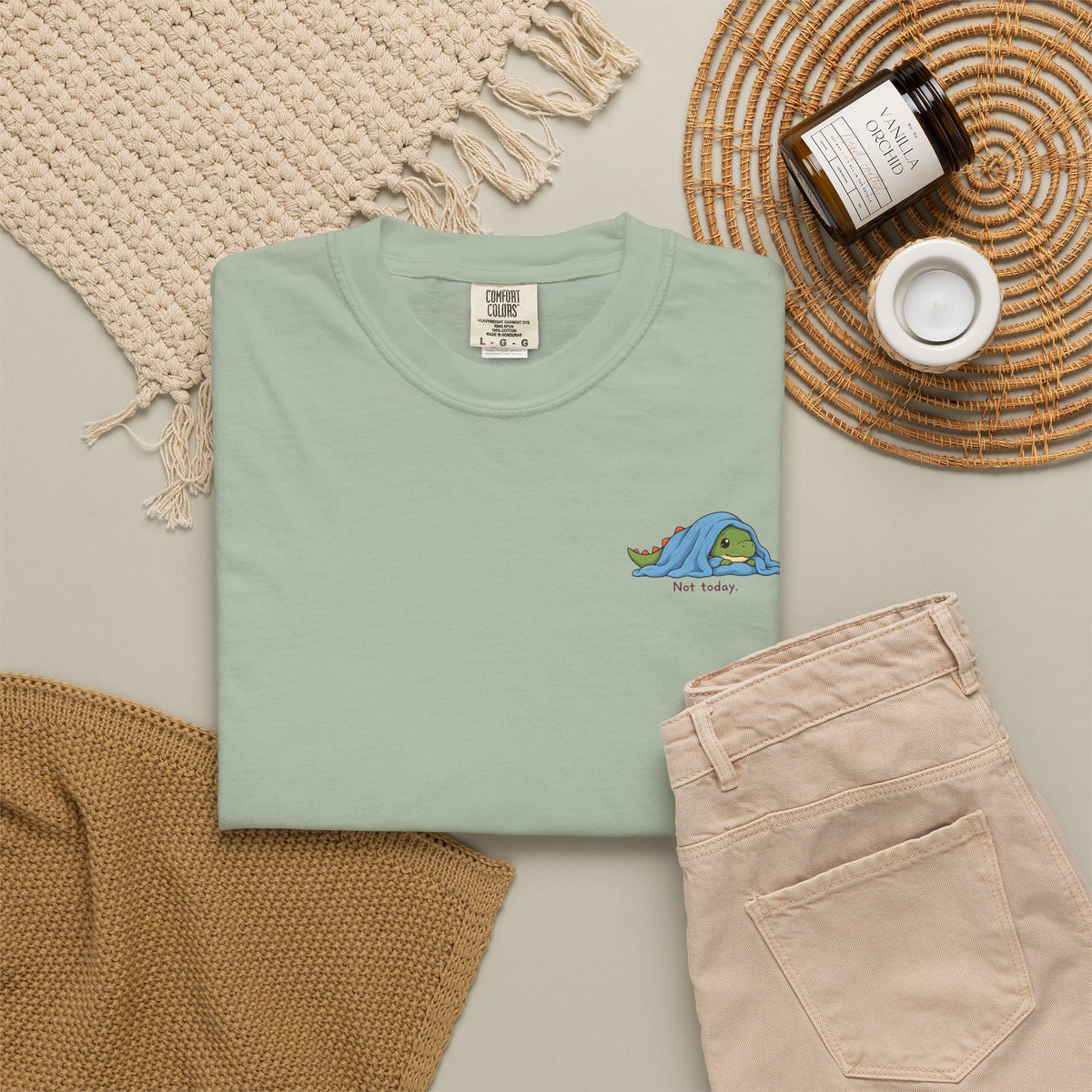 Not Today — Comfort Colors Tee