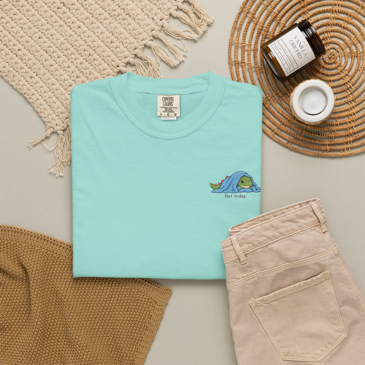 Not Today — Comfort Colors Tee