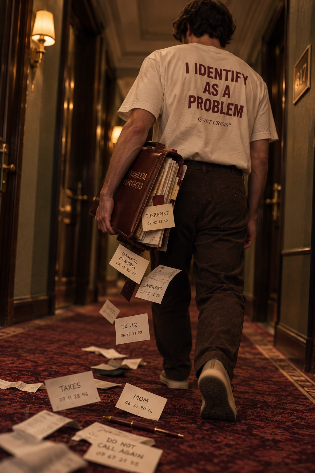 QUIET CRISIS — I IDENTIFY AS A PROBLEM campaign hero